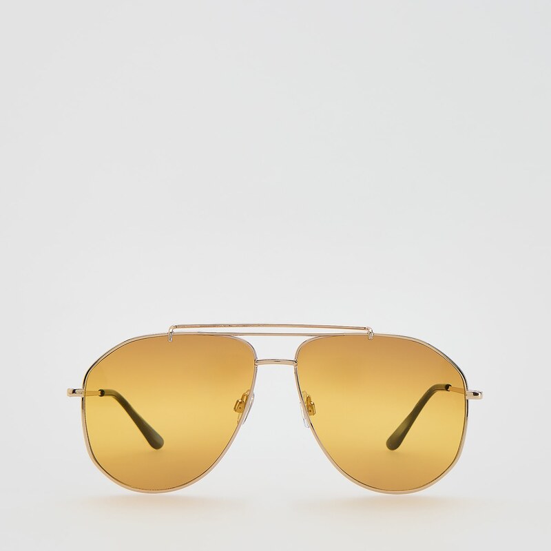 Reserved - Sluneční brýle aviator - žlutá