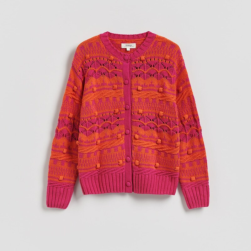 Reserved - LADIES` SWEATER - vícebarevná 114618076