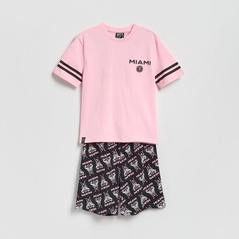 Reserved - Pyjama Inter Miami - růžová