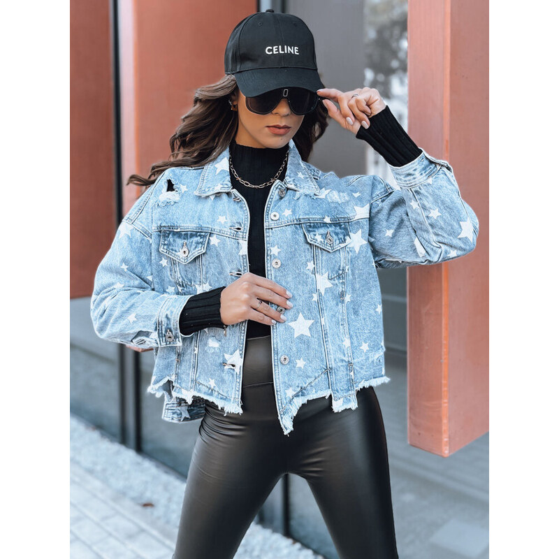 Dámská džínová bunda DOLLA modrá FashionStreet TY2634
