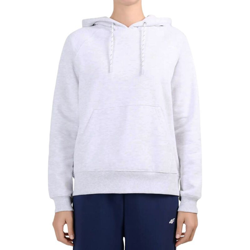 Dámská mikina 4F F2536 cool light grey melange 4FWMM00TSWSF2536 27M 114843230