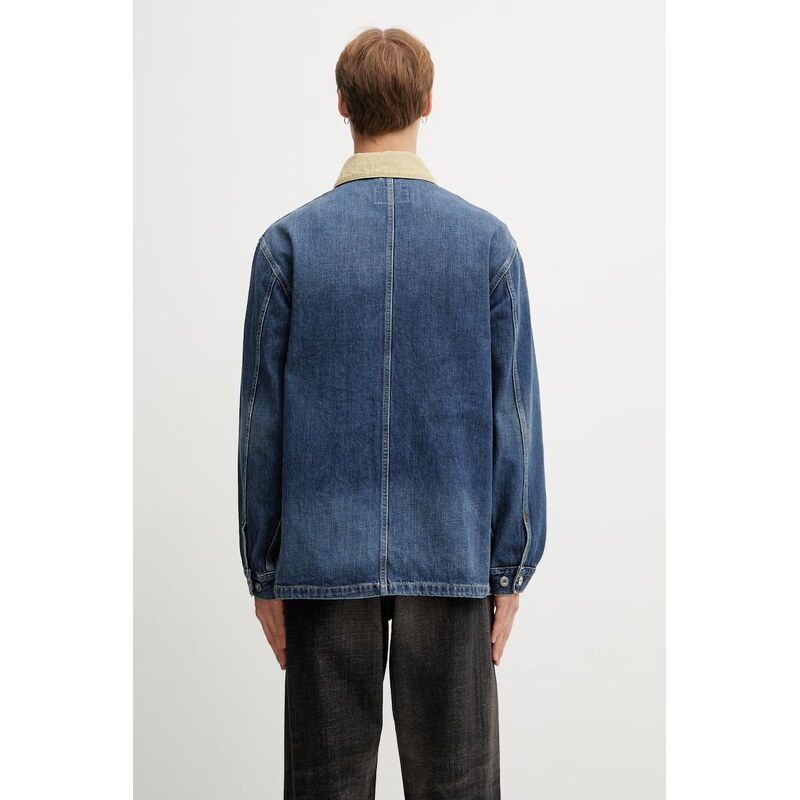 Carhartt WIP Warren Chore Coat bunda džínová pánská