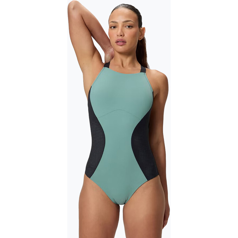 Dámské jednodílné plavky Speedo Sculpture High Neck Contour