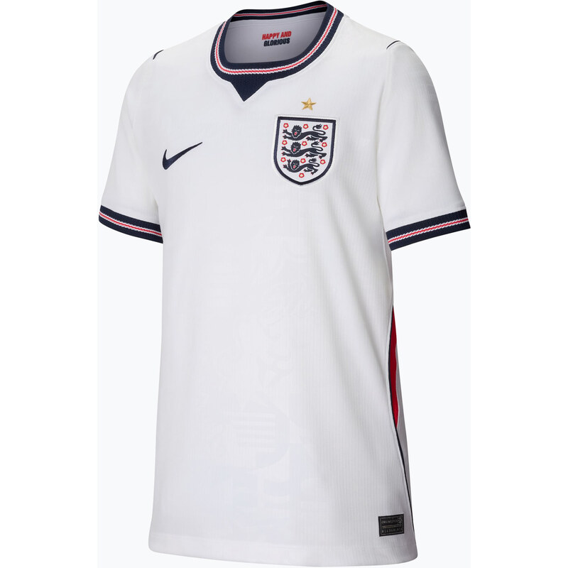 Dětské fotbalové tričko Nike England 2026 Stadium Home white