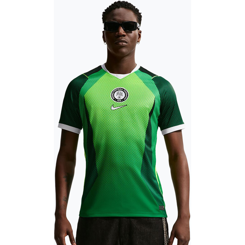 Pánské fotbalové tričko Nike Nigeria 2026 Stadium Home pine