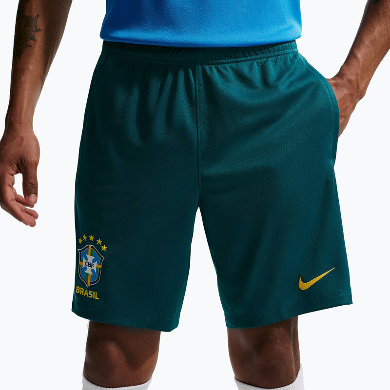 Pánské fotbalové šortky Nike Brazil Strike geode teal/light mint