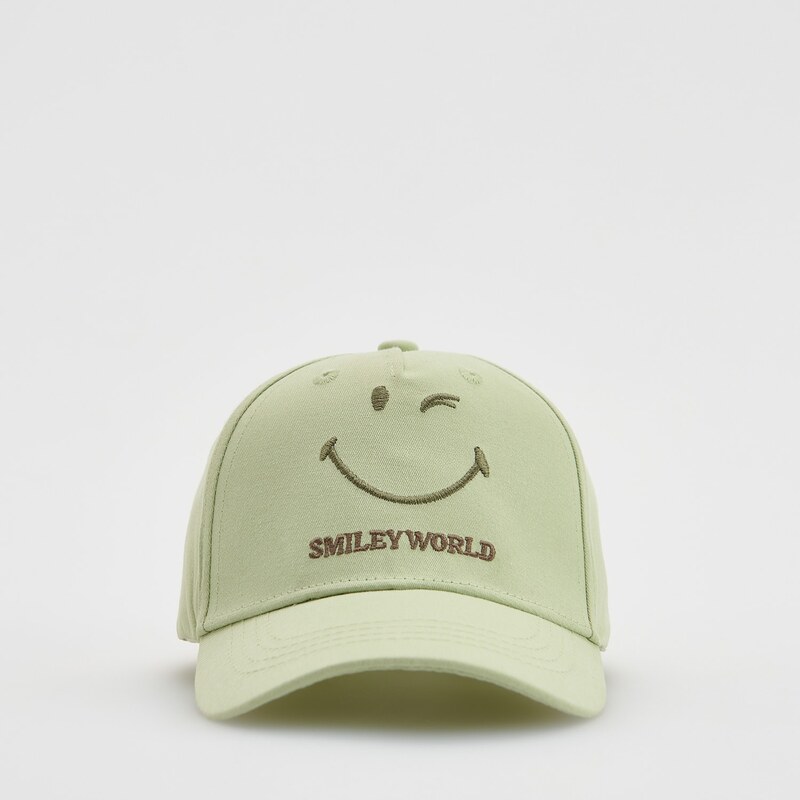 Reserved - Kšiltovka SmileyWorld - olivová