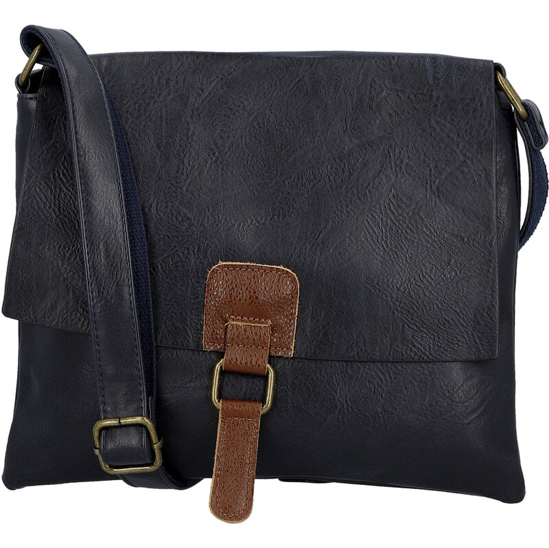 Dámská crossbody kabelka tmavě modrá - Paolo bags Rositta tmavě