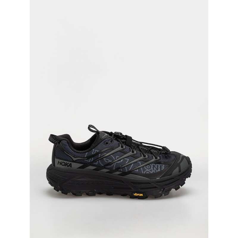 Hoka Mafate Three 2 Wordmark (black/outer orbit)šedá