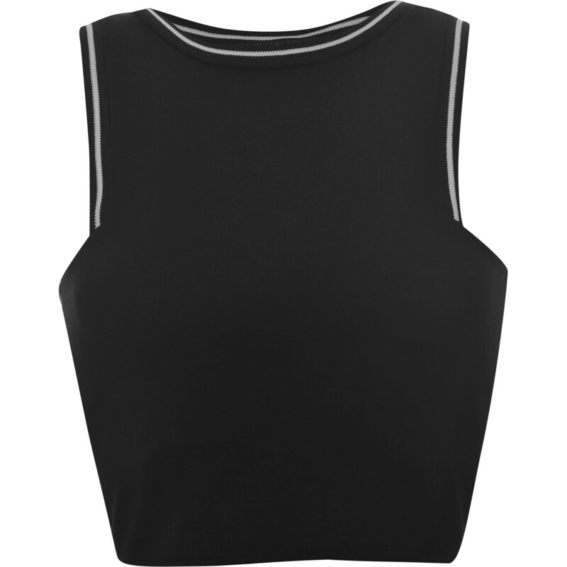 Rock and Rags Sports Crop Top, black