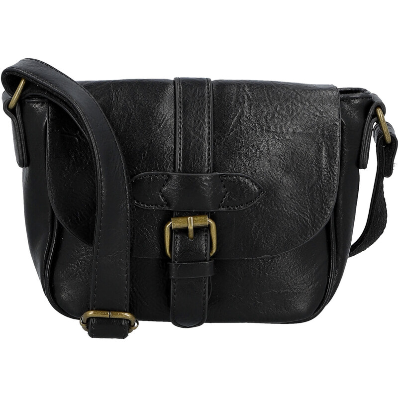 Dámská crossbody kabelka černá - Paolo bags Caprica černá