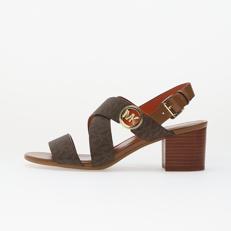 Michael Kors Vera Flex Mid Sandal Brown