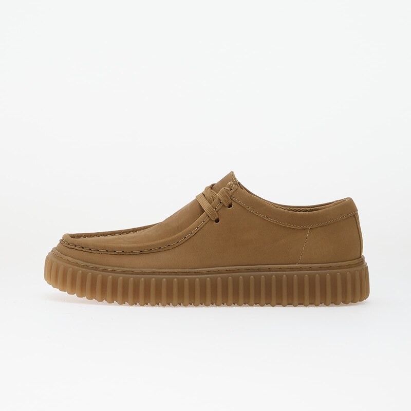 Clarks Torhill Lo Dark Sand Leather