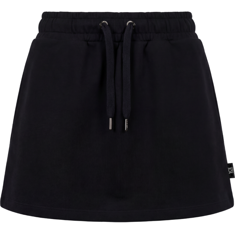 ICEBERG Jersey Black sukně