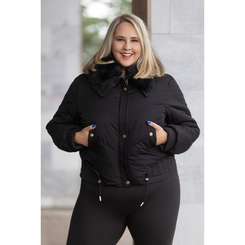DALEF Dámská zimní bunda SONIA [24911#] Barva: Černá, Velikost: S 114848034