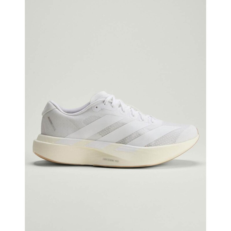 adidas performance Adizero evo sl shoes in cloud white