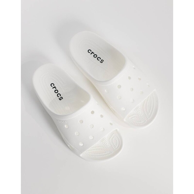 Crocs Saturday Slide in white