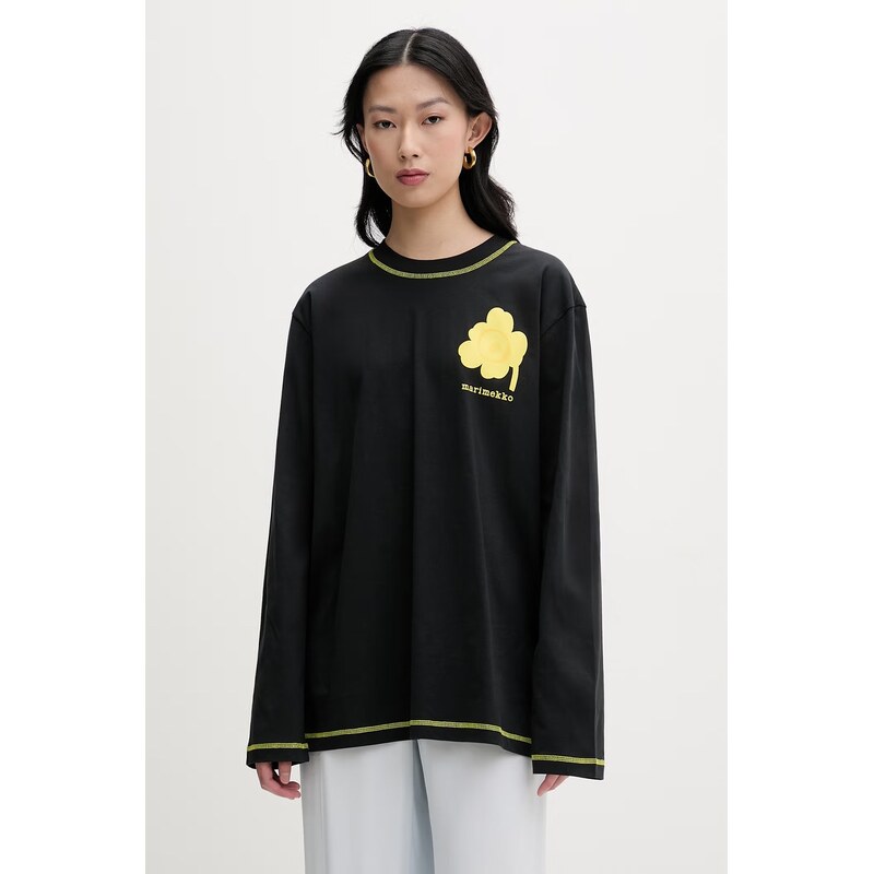 Marimekko tričko s dlouhým rukávem dámské bavlněné 114874630