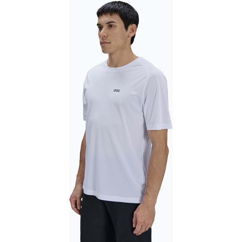 Pánský cyklistický dres POC Motion Air Jersey hydrogen white