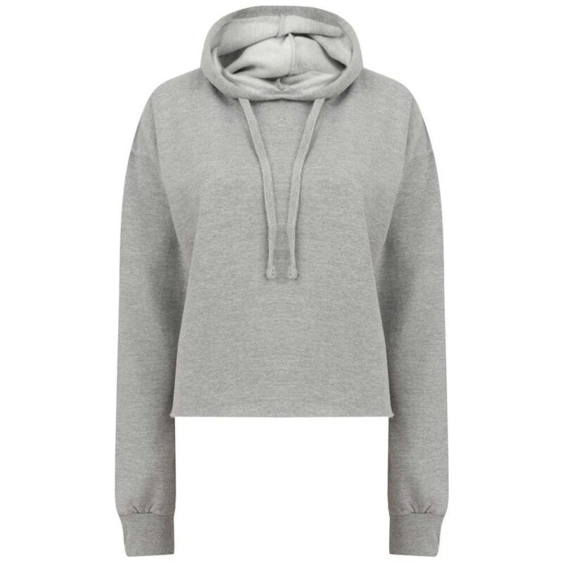 SF Clothing Dámská zkrácená (cropped) mikina s kapucí –