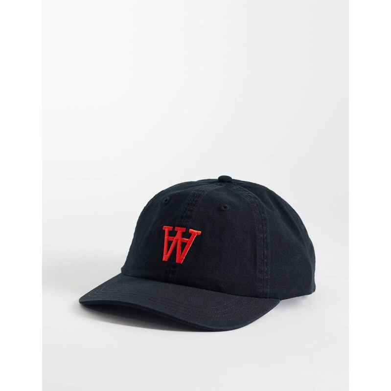 Double A By Wood Wood standard cap in black