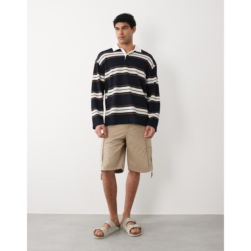 Jack & Jones cargo shorts in beige-Neutral