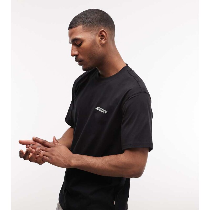 Dickies Woodsdale backprint t-shirt in black - exclusive to ASOS