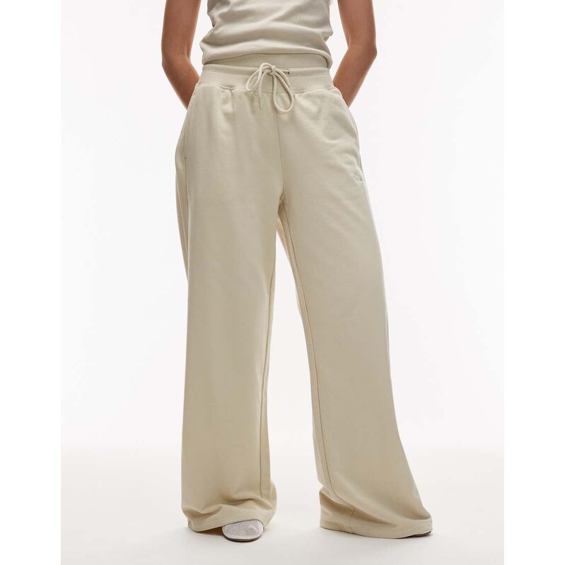 The North Face Essential light wide leg pant in beige-Neutral 114853710