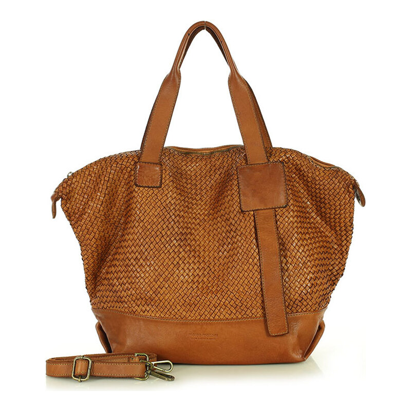 Shopper bag kabelka Marco Mazzini MM257 camel