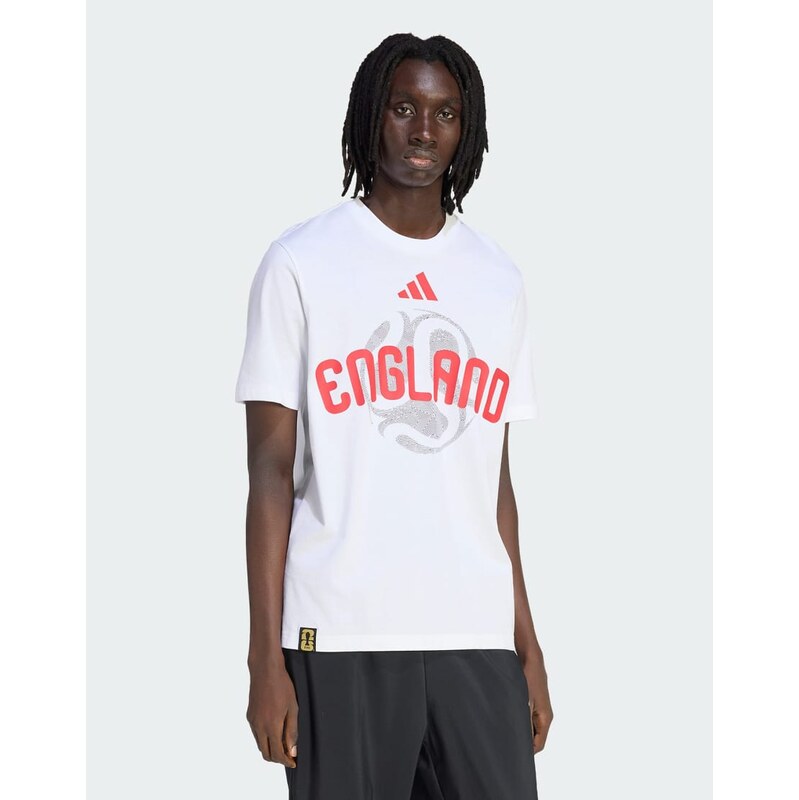 adidas performance Fifa world cup 26 england t-shirt in white