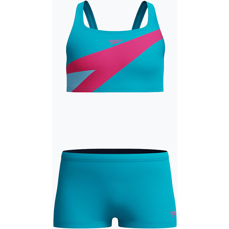 Dětské dvoudílné plavky Speedo Hyperboom Butterfly Back Mayan
