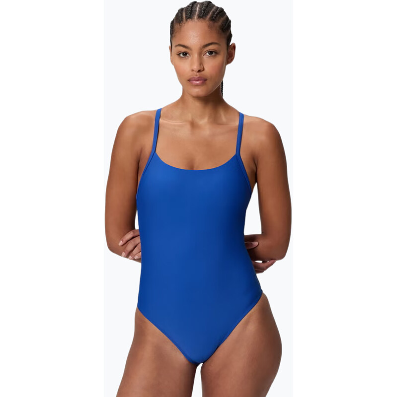 Dámské jednodílné plavky Speedo Solid Racerback zaffre blue