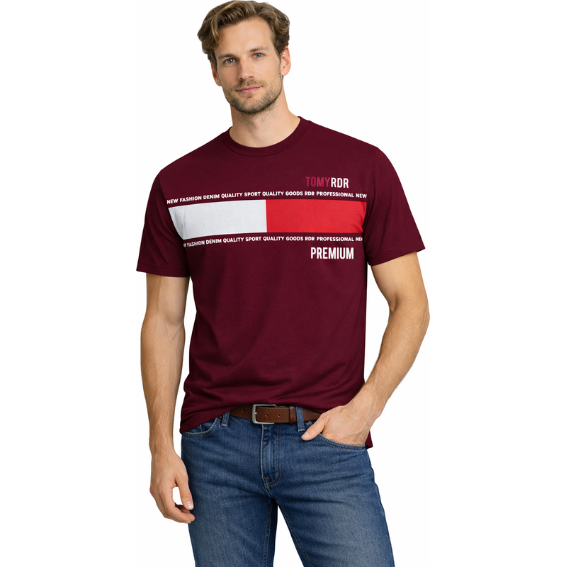 Pánské triko Jumper Burgundy