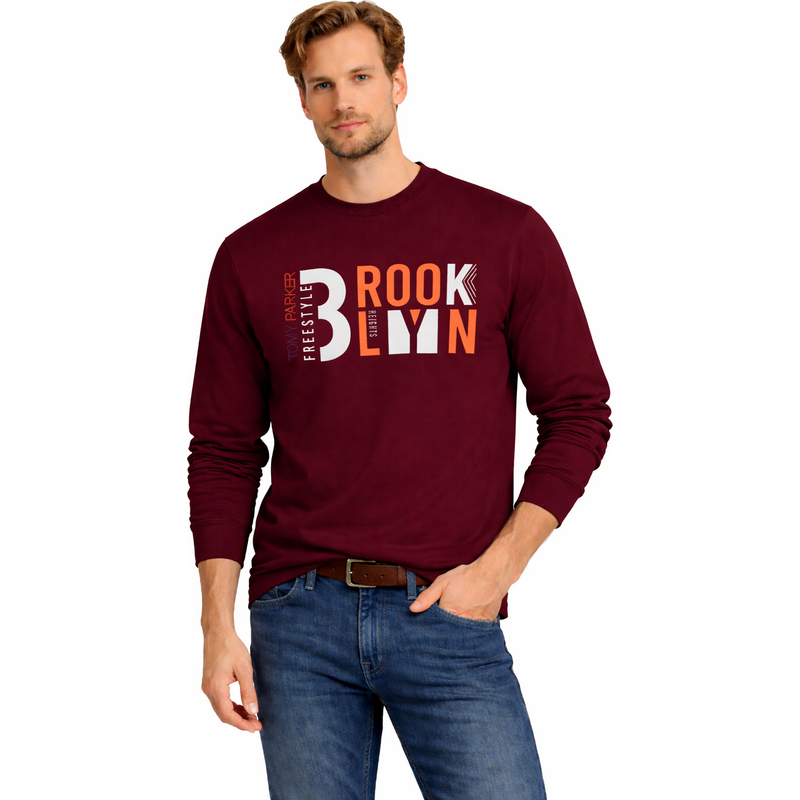 Jumper - pánská mMikina burgundy
