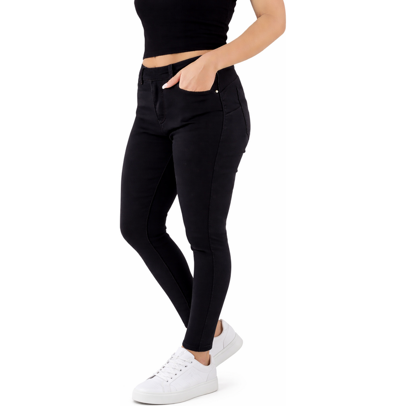 M.Sara - Dámské Push-Up Skinny Rifle s Vysokým Pásem