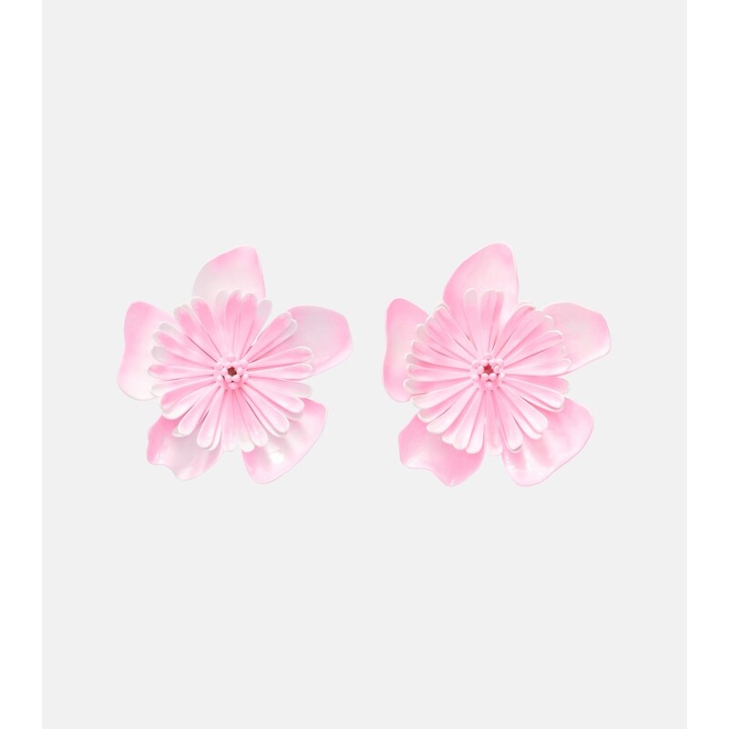 Chloé Floral clip-on earrings