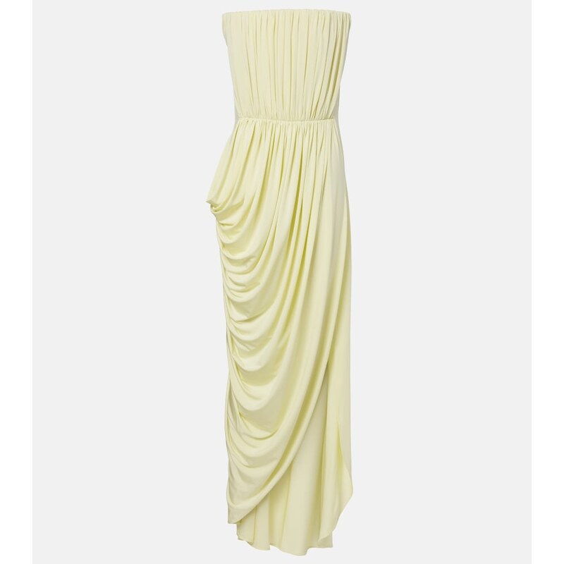 Stella McCartney CrÃªpe jersey bustier dress