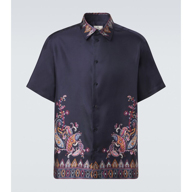Etro Paisley silk shirt