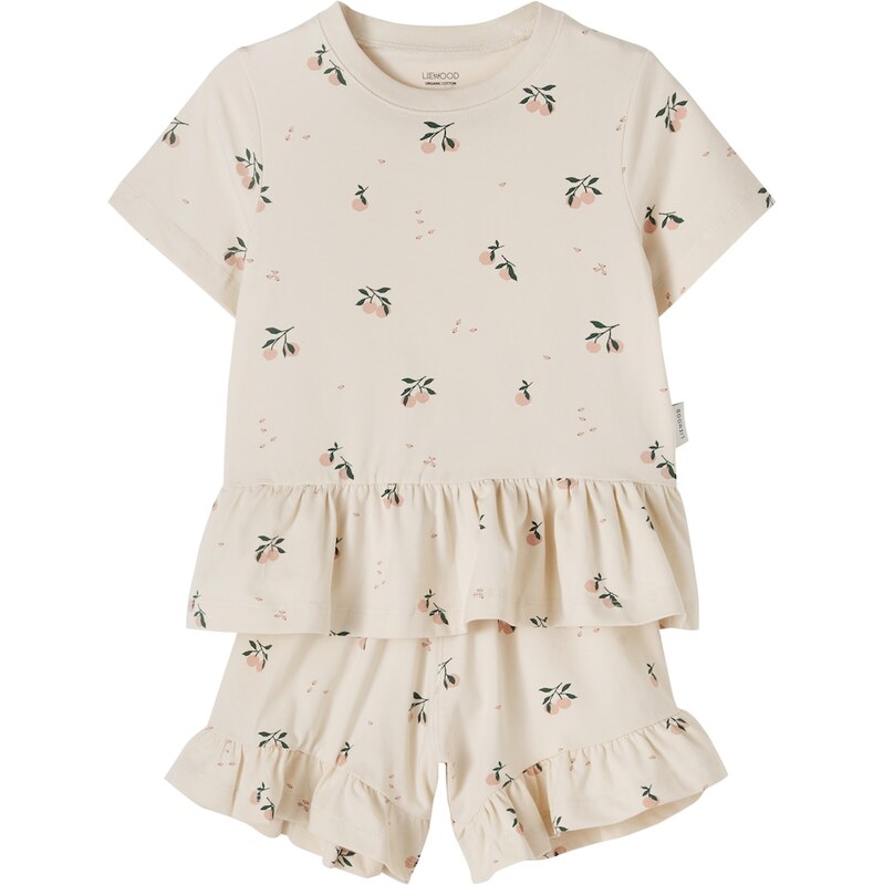 Liewood Ilford cotton-blend top and shorts set