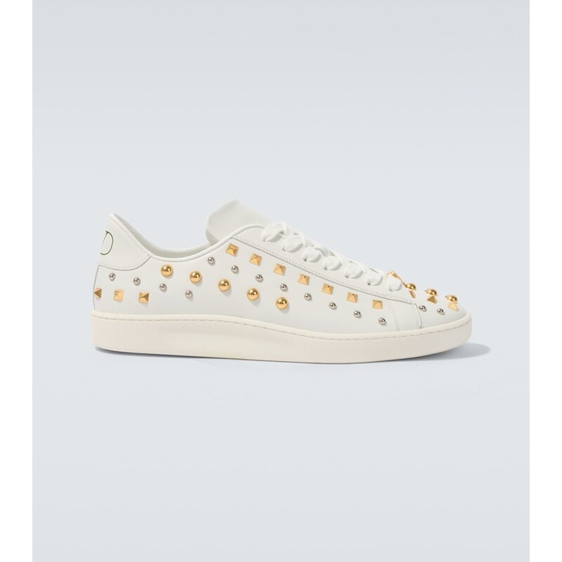 Valentino Royco studded leather sneakers