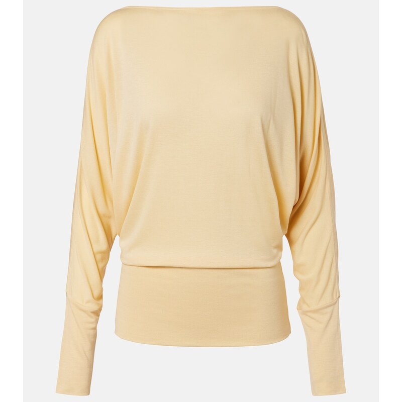 Toteme Draped jersey top