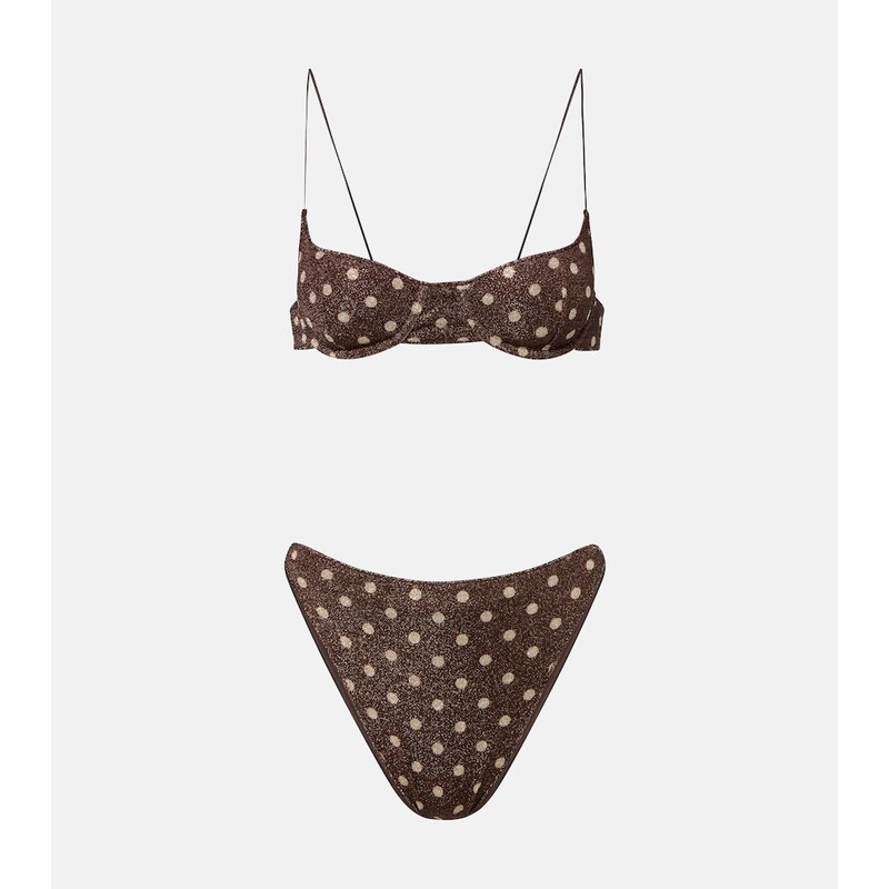 Oséree Lumière polka-dot bikini