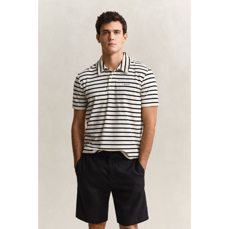 POLOKOŠILE GANT TOWELLING SS POLO CREAMED WHITE