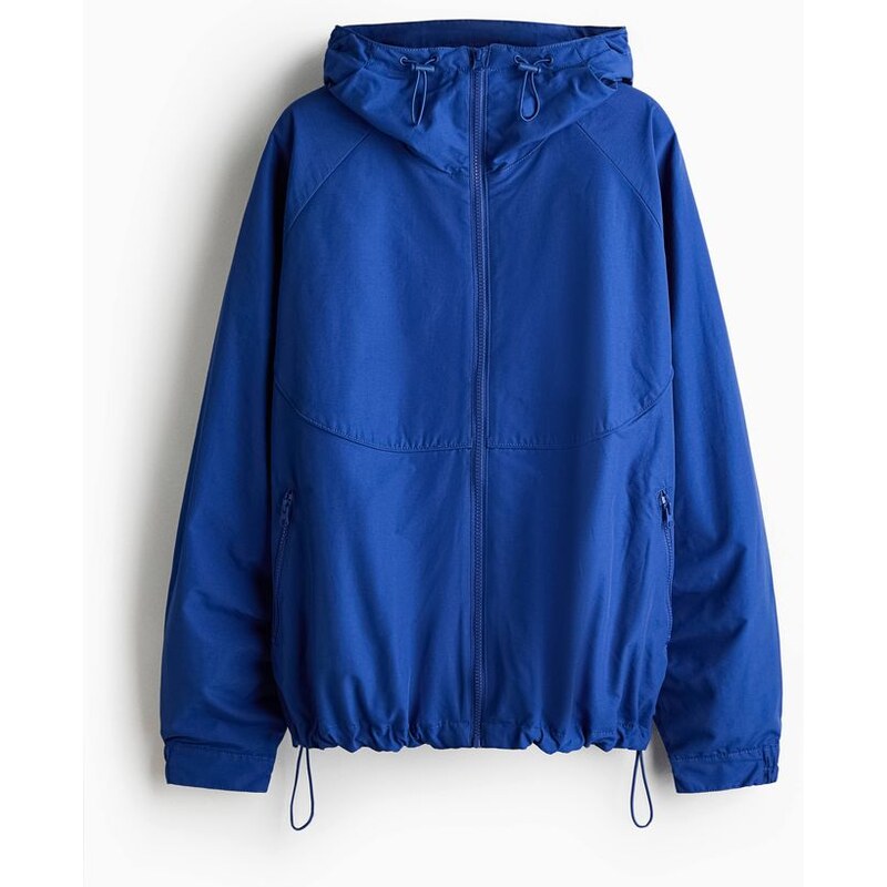 H&M - Větrovkas kapucí - modrá 114855387