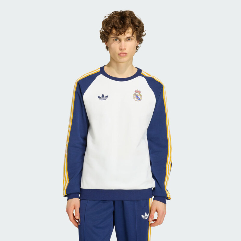 Adidas Mikina Real Madrid Originals Crew Sweat
