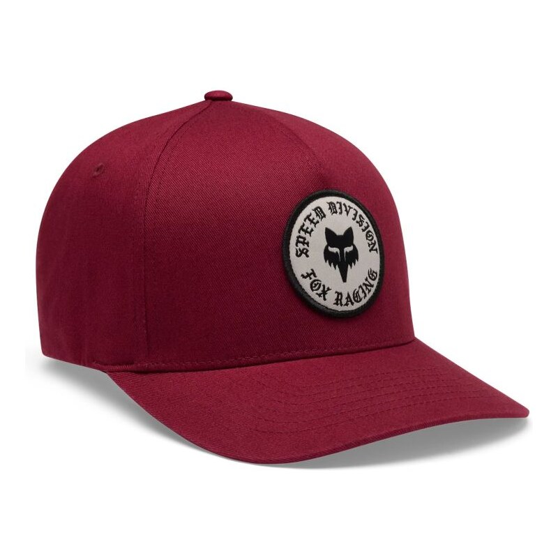 KŠILTOVKA FOX Badge Flexfit - vínová -
