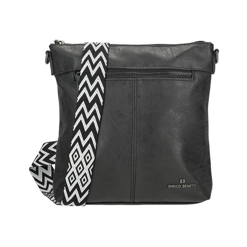 Dámská crossbody kabelka černá - Enrico Benetti Stacey 65058