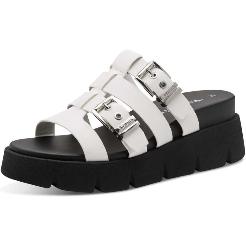RIEKER Dámské nazouváky TAMARIS 27512-46-100 bílá
