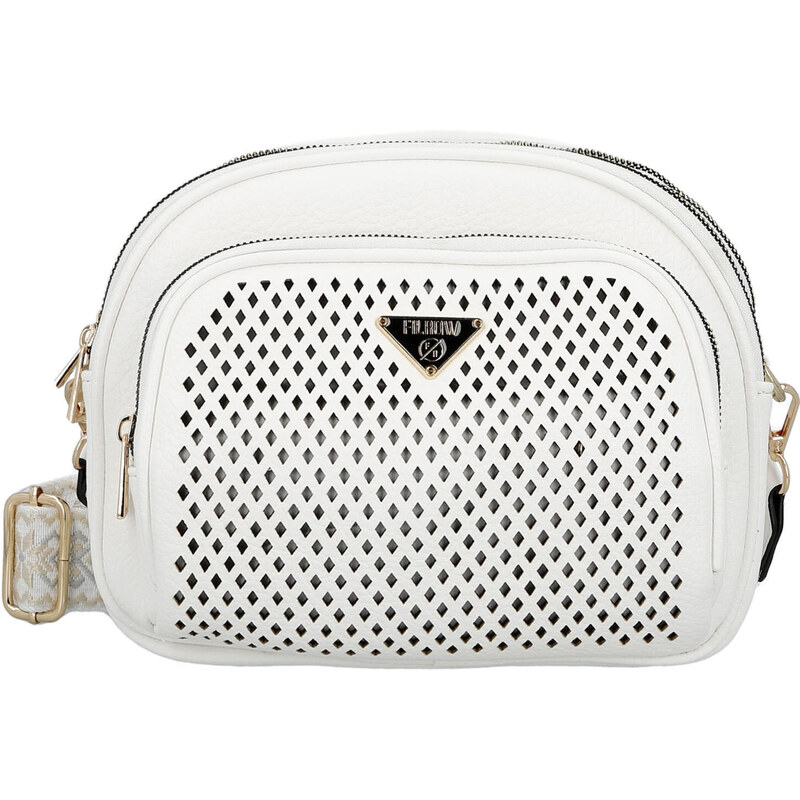 Dámská crossbody kabelka bílá - Firenze Namisia bílá 115029266