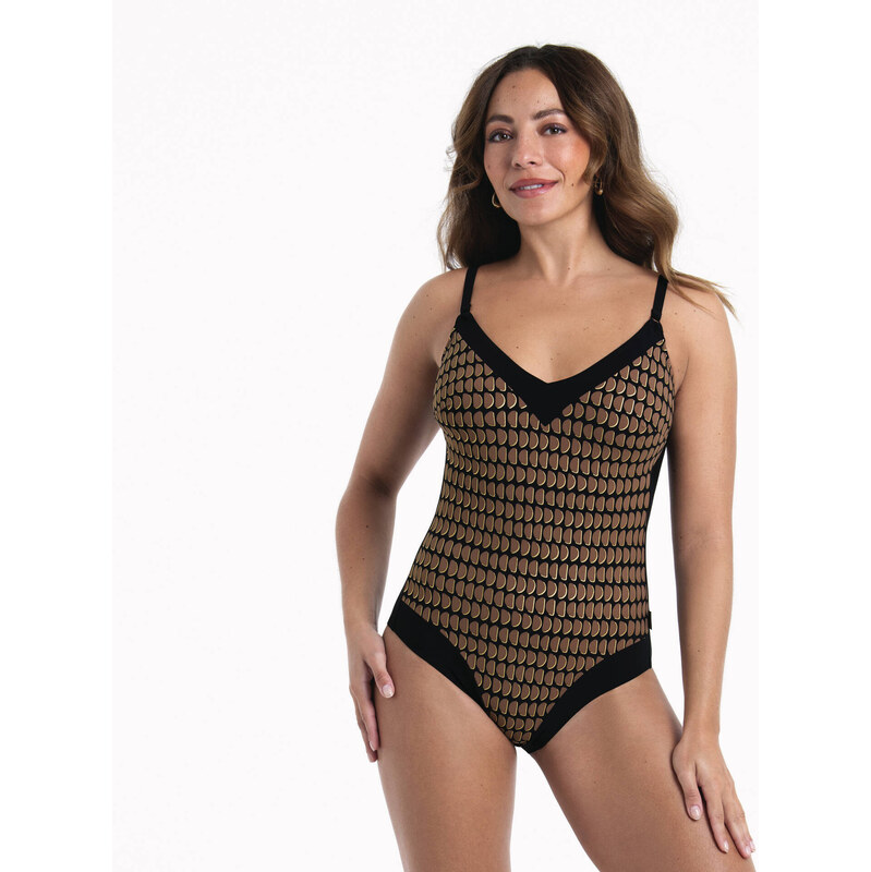 Style Mabela jednodílné plavky 7714 black - RosaFaia 114858505